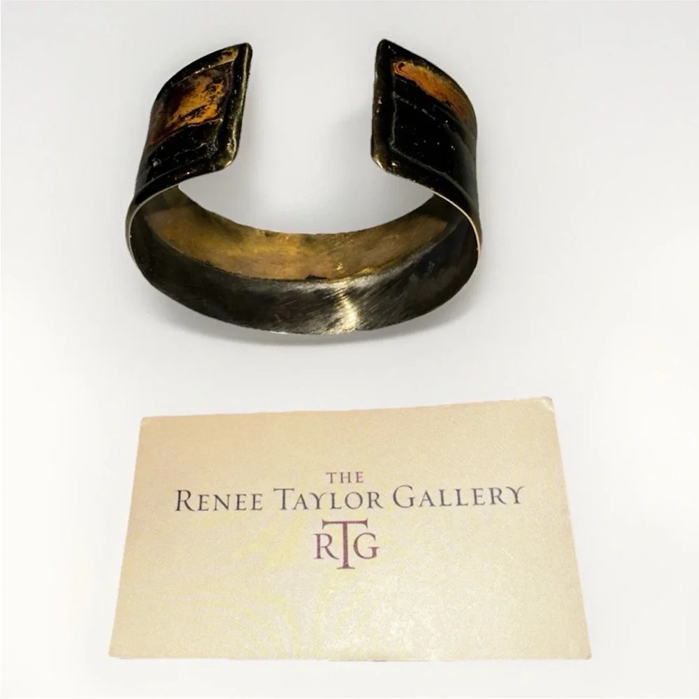 RENEE TAYLOR SW SEDONA AZ CREATIVE COPPER & BRONZE CUFF BRACELET OS SOUTH AFRICA